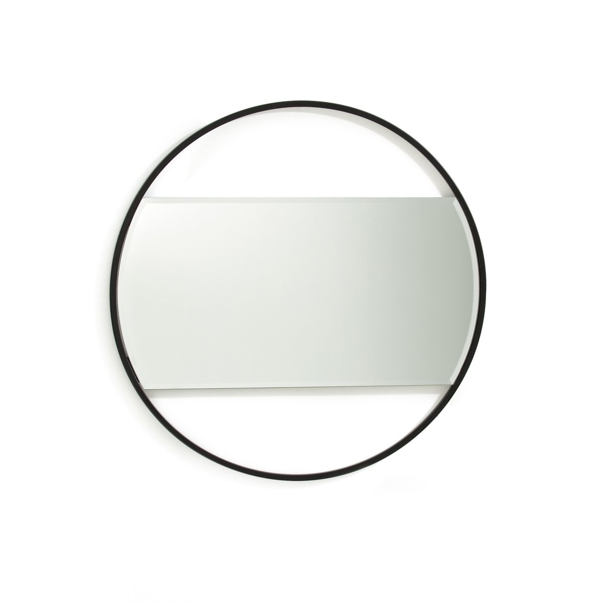 Зеркало La Redoute Круглое REFLET единый размер черный - фото 2