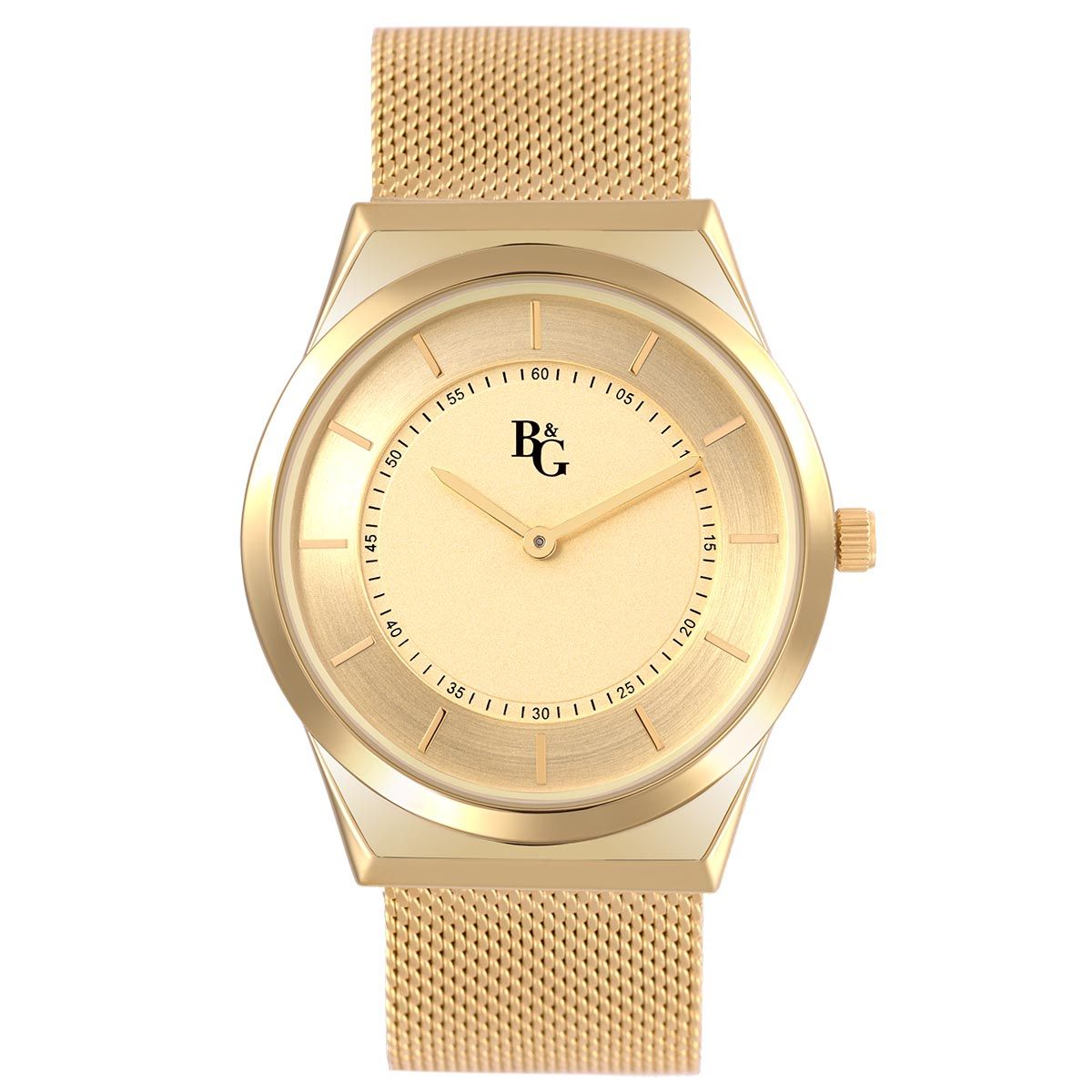 Montre en Métal Doré