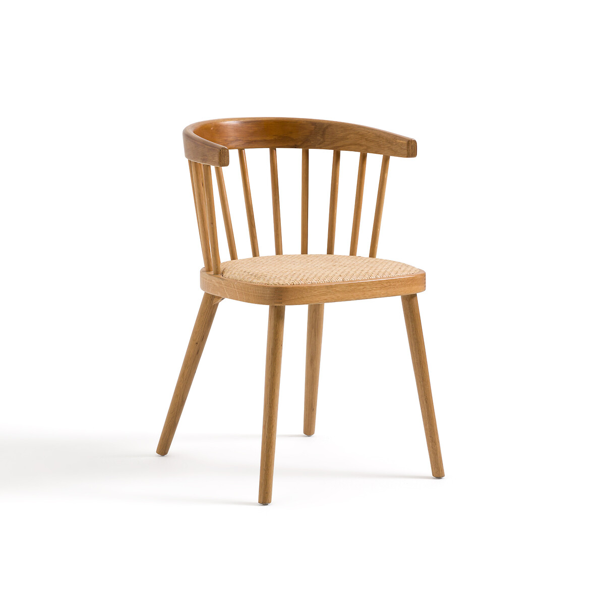 Кресло столовое из дубаротанга Portman единый размер каштановый кресло столовое с переплетенными ремешками leandra единый размер бежевый