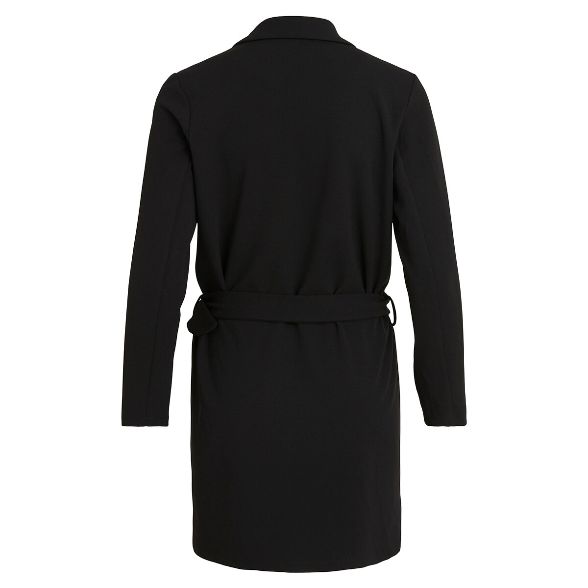 Платье LaRedoute Короткое пиджачный воротник 48 черный, размер 48 - фото 2