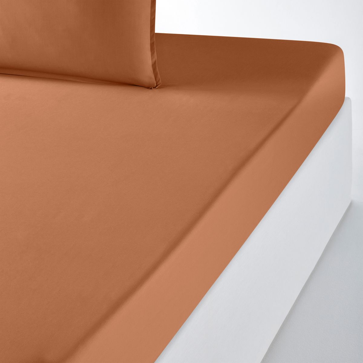 Drap-housse en percale de coton biologique