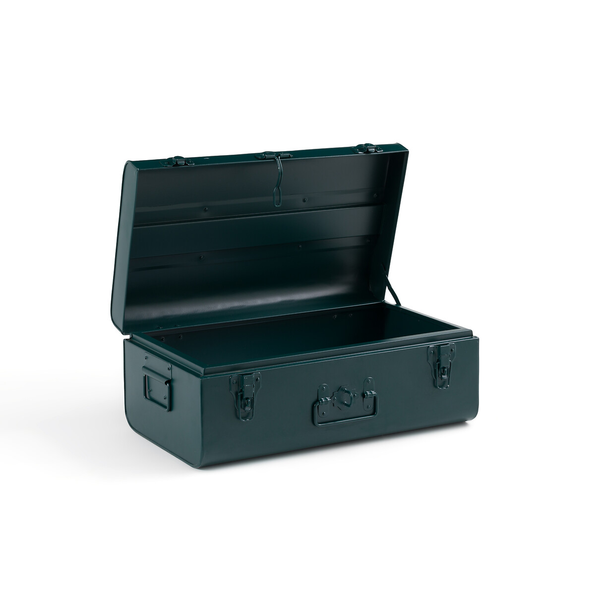 Сундук-чемодан LA REDOUTE INTERIEURS Из металла Masa единый размер зеленый - фото 3