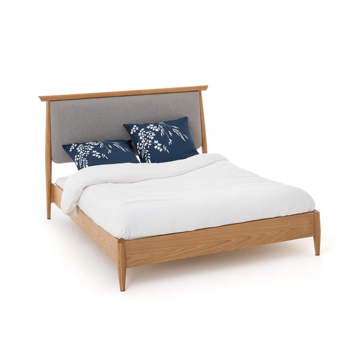 Кровать La Redoute С кроватным основанием Nochy 140 x 190 см бежевый, размер 140 x 190 см - фото 1