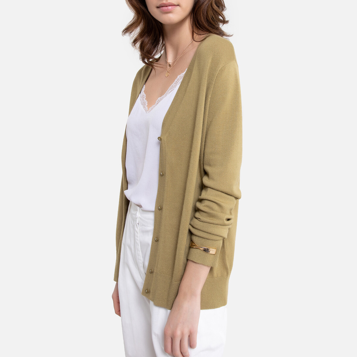 

Кардиган La Redoute, Зеленый, La Redoute L зеленый