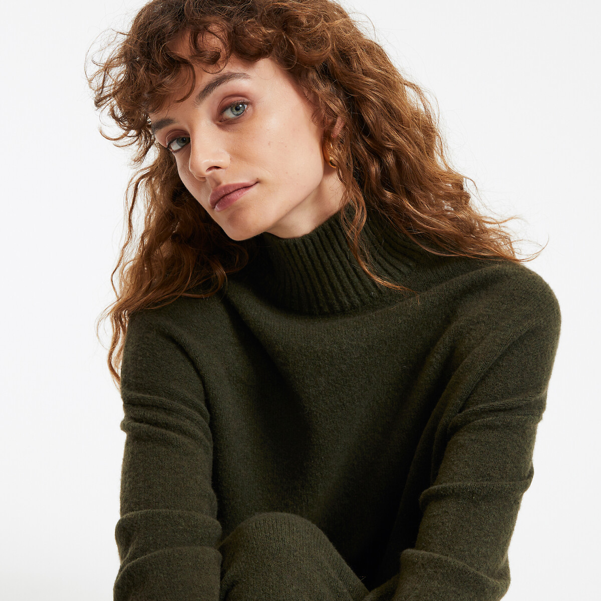 

Платье LaRedoute, Зеленый, Платье прямое длинное с длинными рукавами XXL зеленый