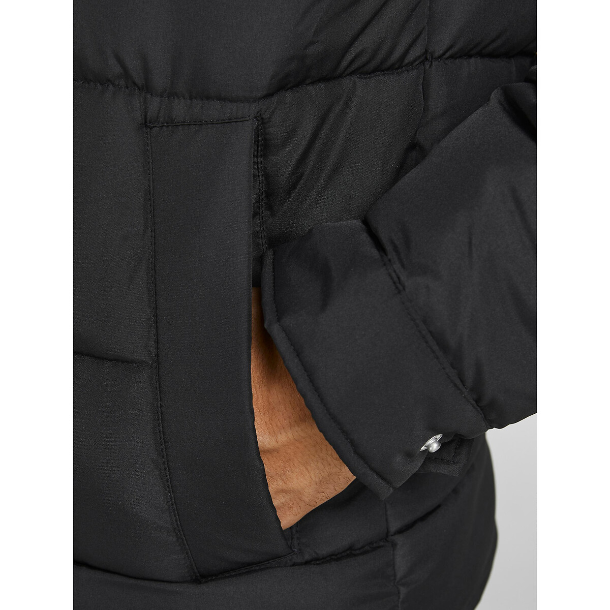 Жакет LaRedoute На молнии с рубашечным воротником Joralpine S черный, размер S - фото 3