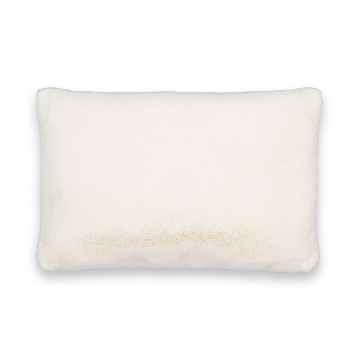 Чехол LaRedoute На подушку из искусственного меха 100 полиэстера Noursia 40 x 40 см белый, размер 40 x 40 см - фото 2