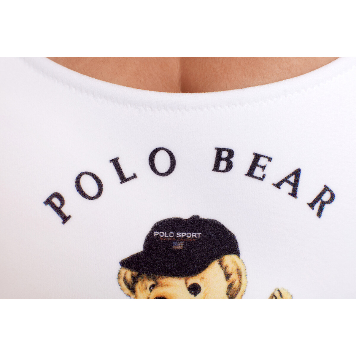 

Купальник LaRedoute, Белый, Купальник цельный Terry Polo Bear L белый