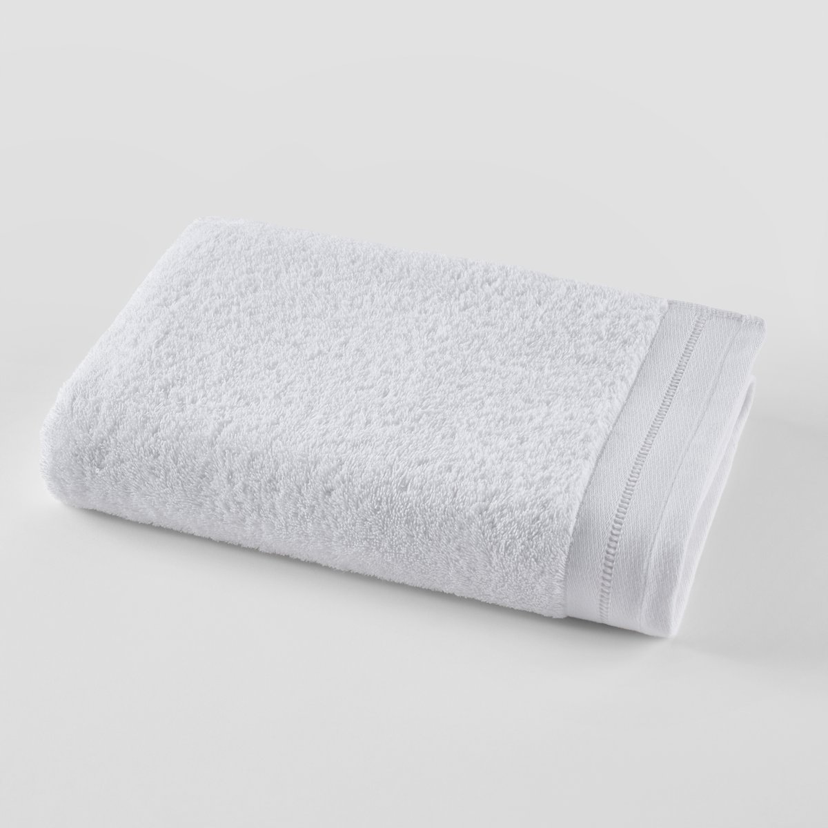 Полотенце La Redoute Банное махровое с мережкой Secret 70 x 140 см белый