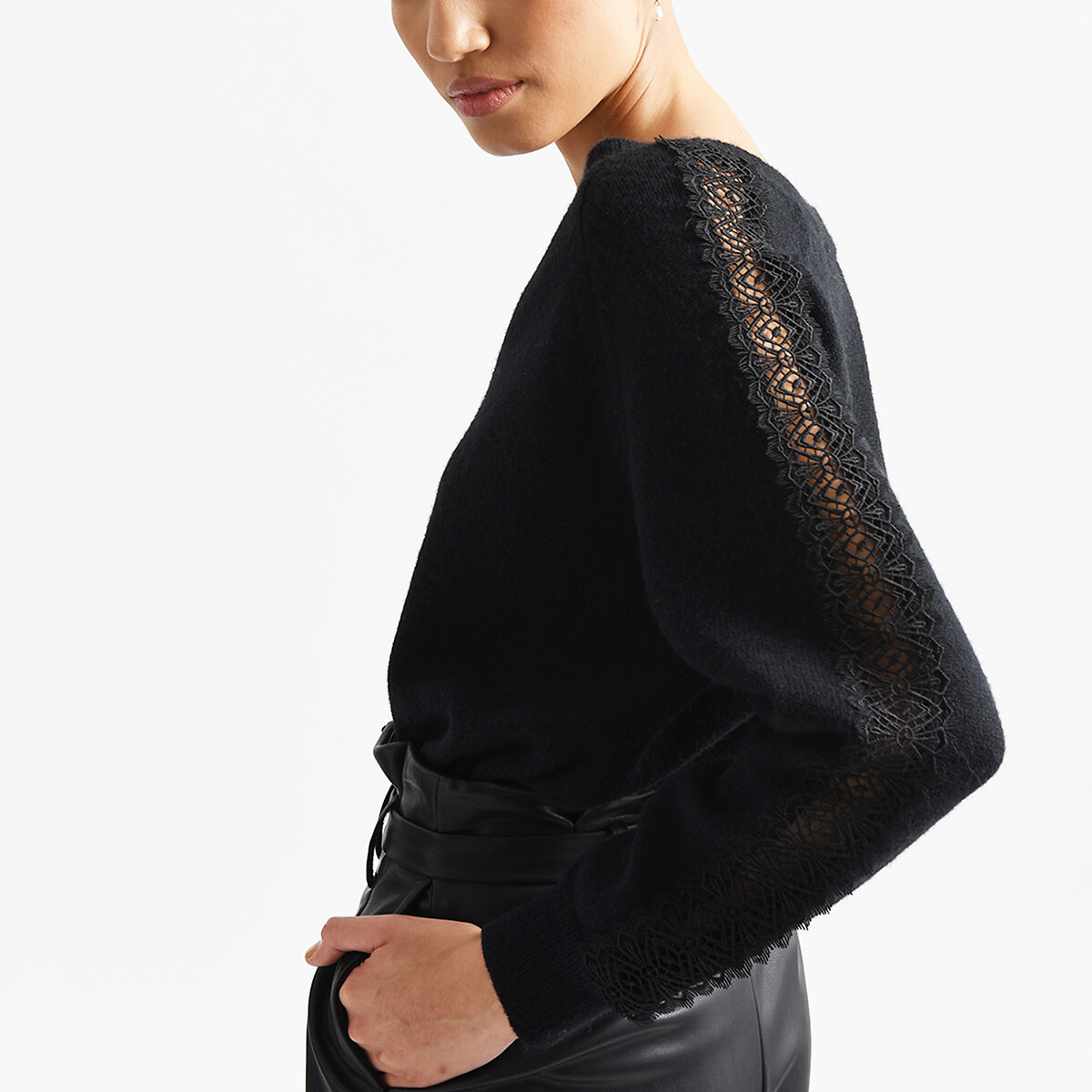 Пуловер MOLLY BRACKEN Пуловер С V-образным вырезом XS черный, размер XS - фото 4