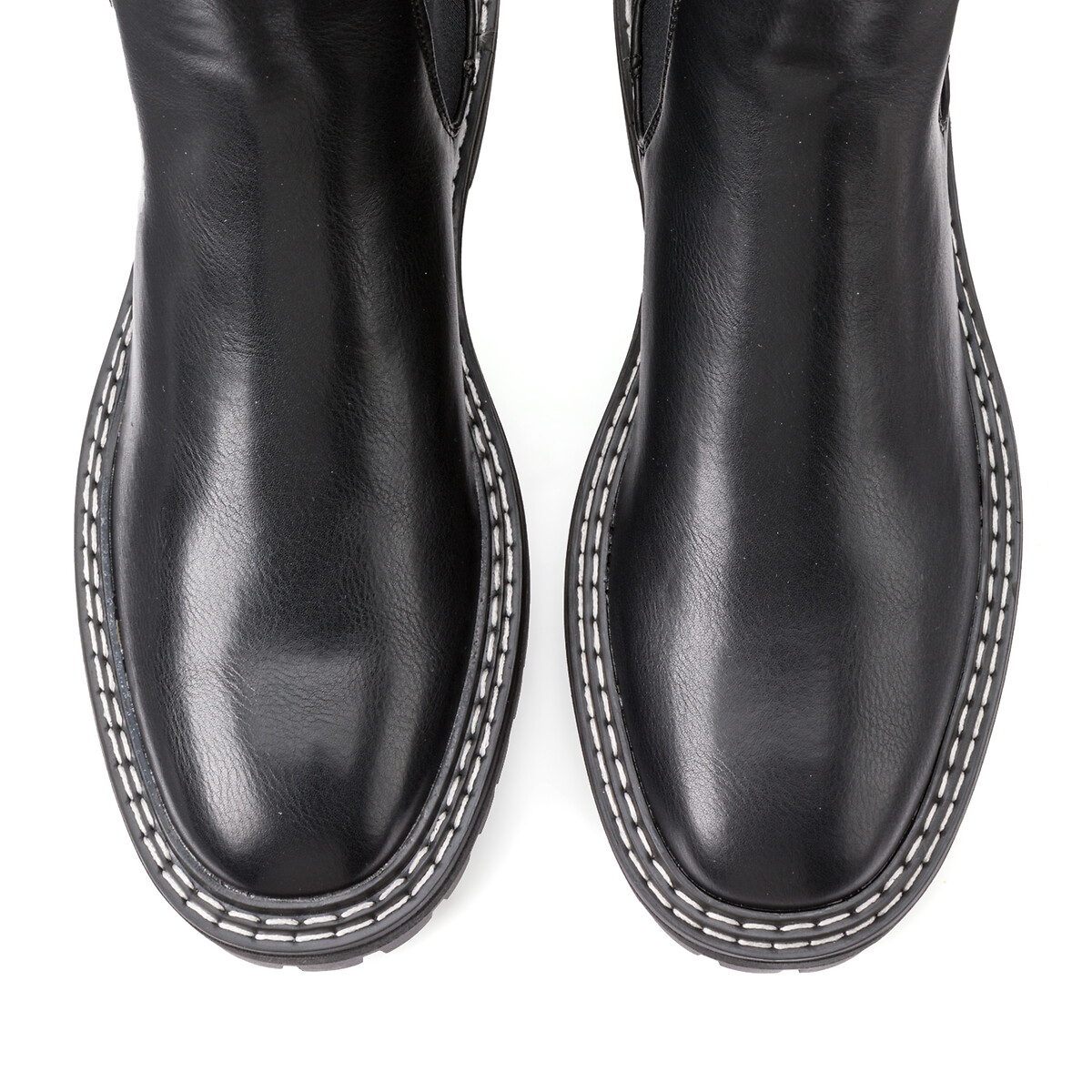 Ботинки-челси LaRedoute Beth 37 черный, размер 37 - фото 3