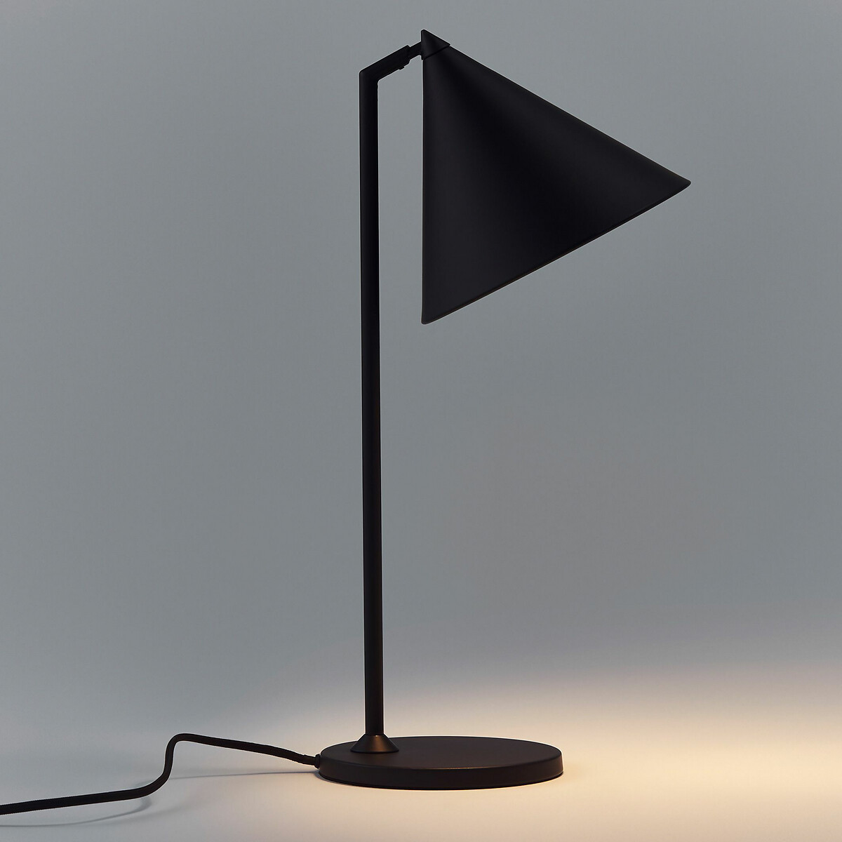 Лампа LaRedoute Настольная Moke единый размер черный - фото 3