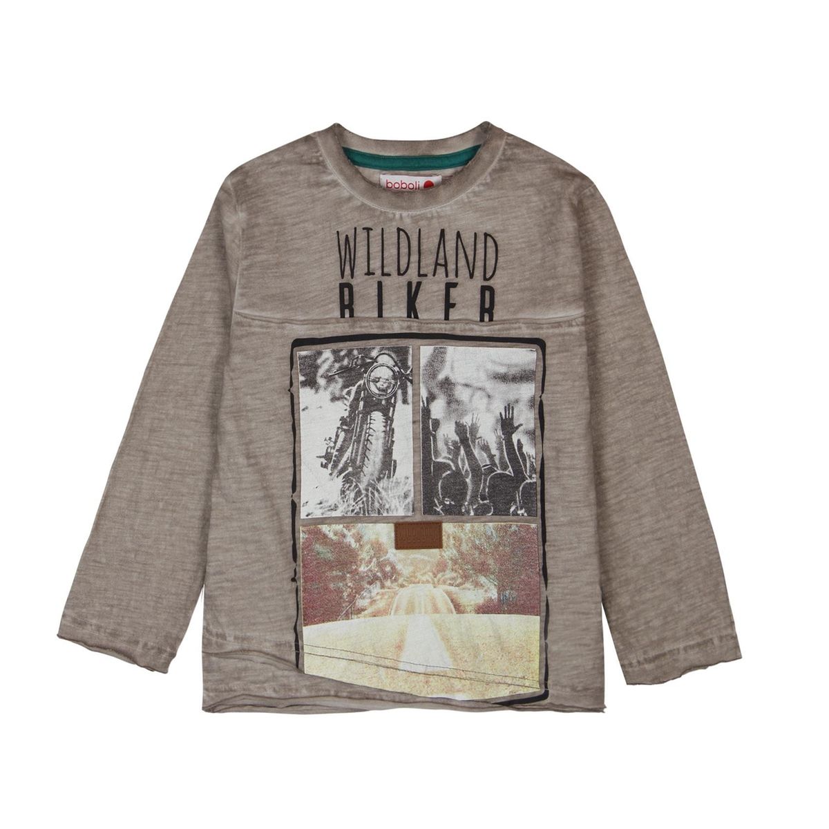 T-shirt Tricot Flame Pour Garçon
