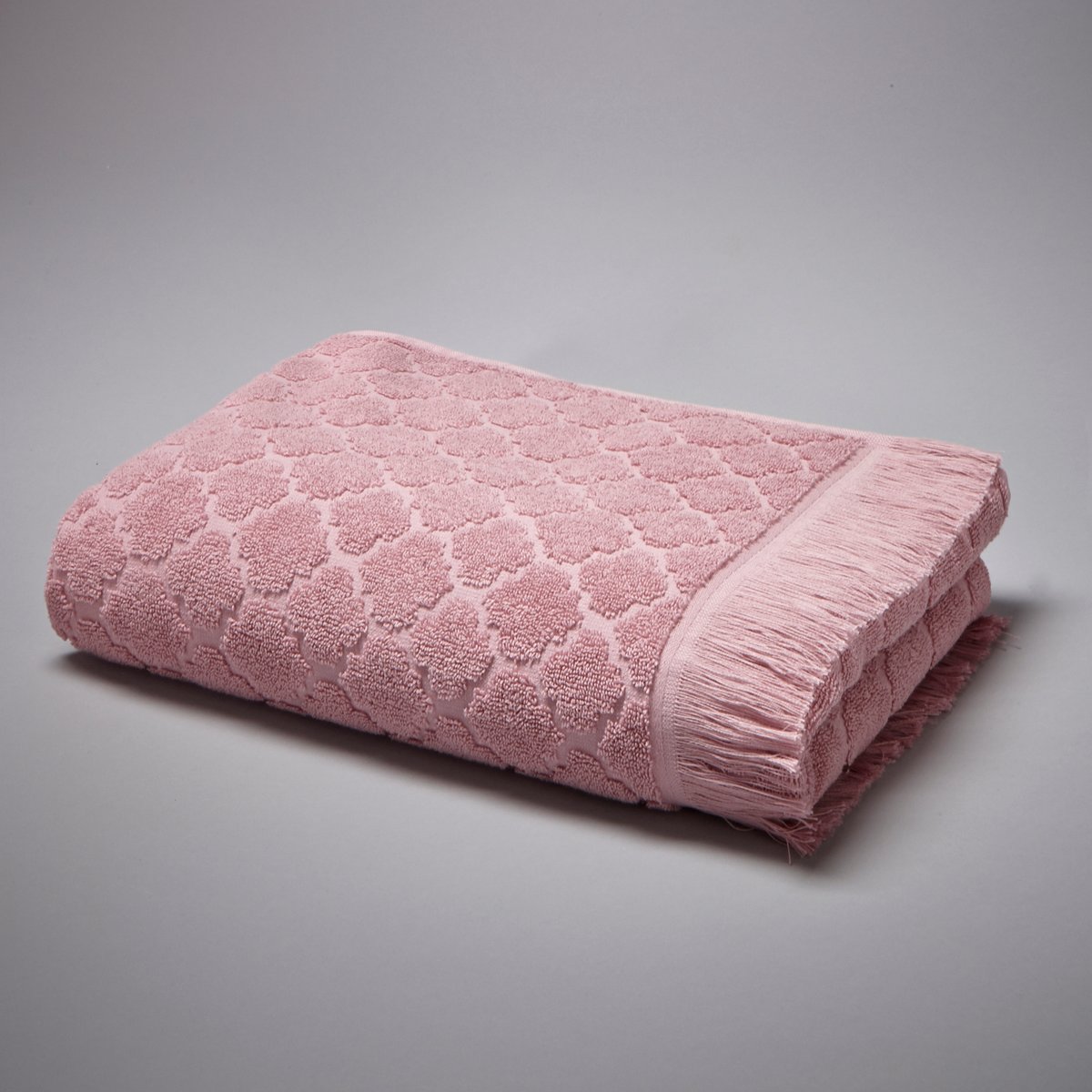 Полотенце La Redoute Для рук  гм Aljustrel 50 x 100 см розовый, размер 50 x 100 см