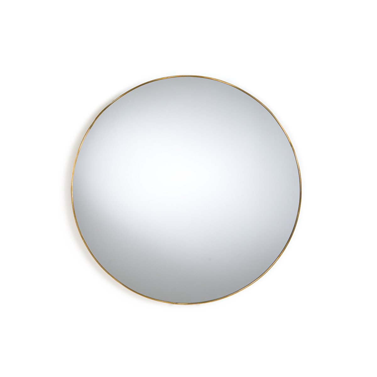 Зеркало Круглое из металла 50 см Uyova единый размер желтый