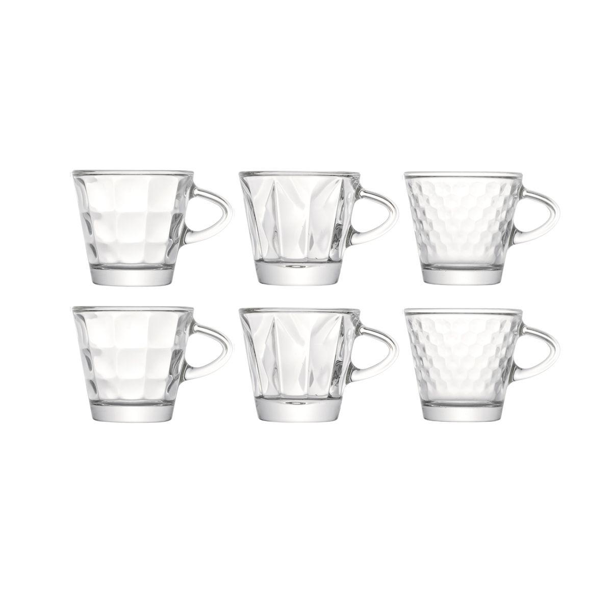 Tasses à expresso en verre 7,5cl - Boîte de 6 - TRIWA