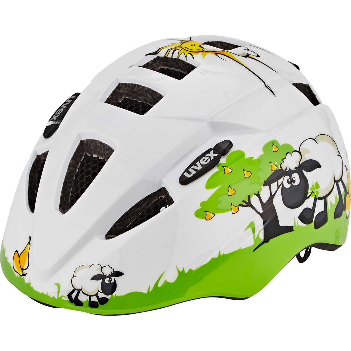 kid 2 - Casque Enfant - vert/blanc
