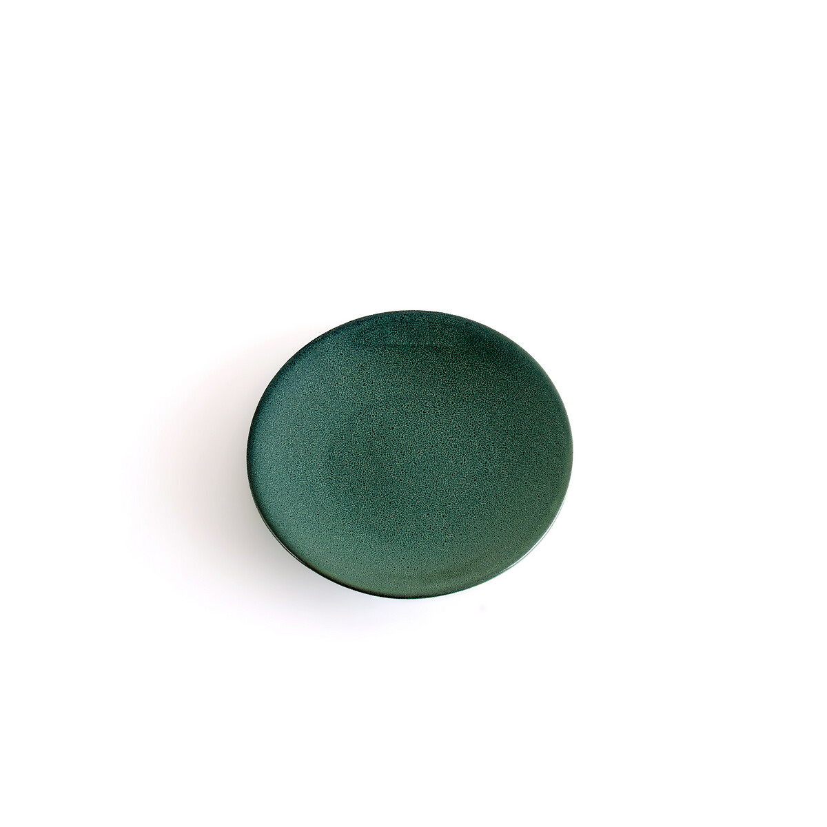 Комплект из 4 десертных тарелок Из эмалированной керамики Nael единый размер зеленый