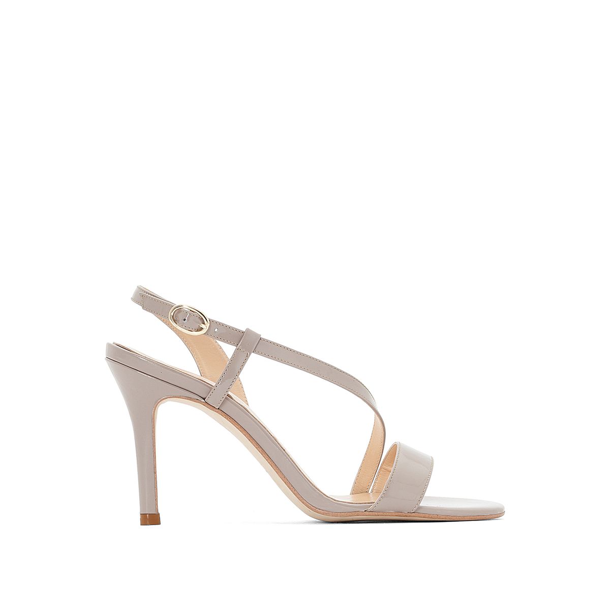 Sandales cuir talon aiguille