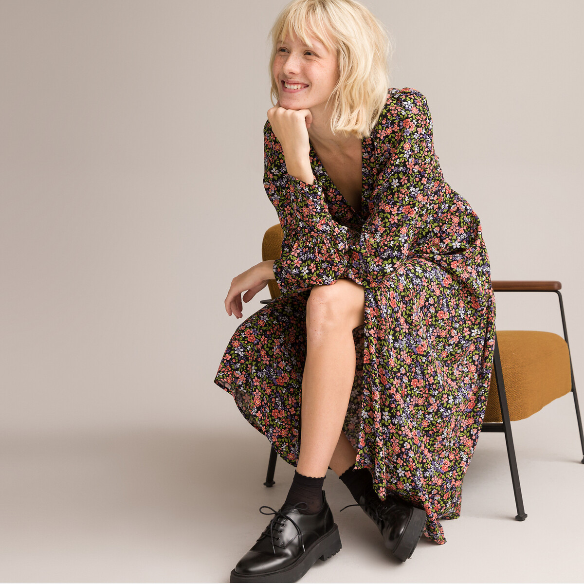 

Легендарное LaRedoute, Черный, Легендарное Длинное платье Honorine 42 черный