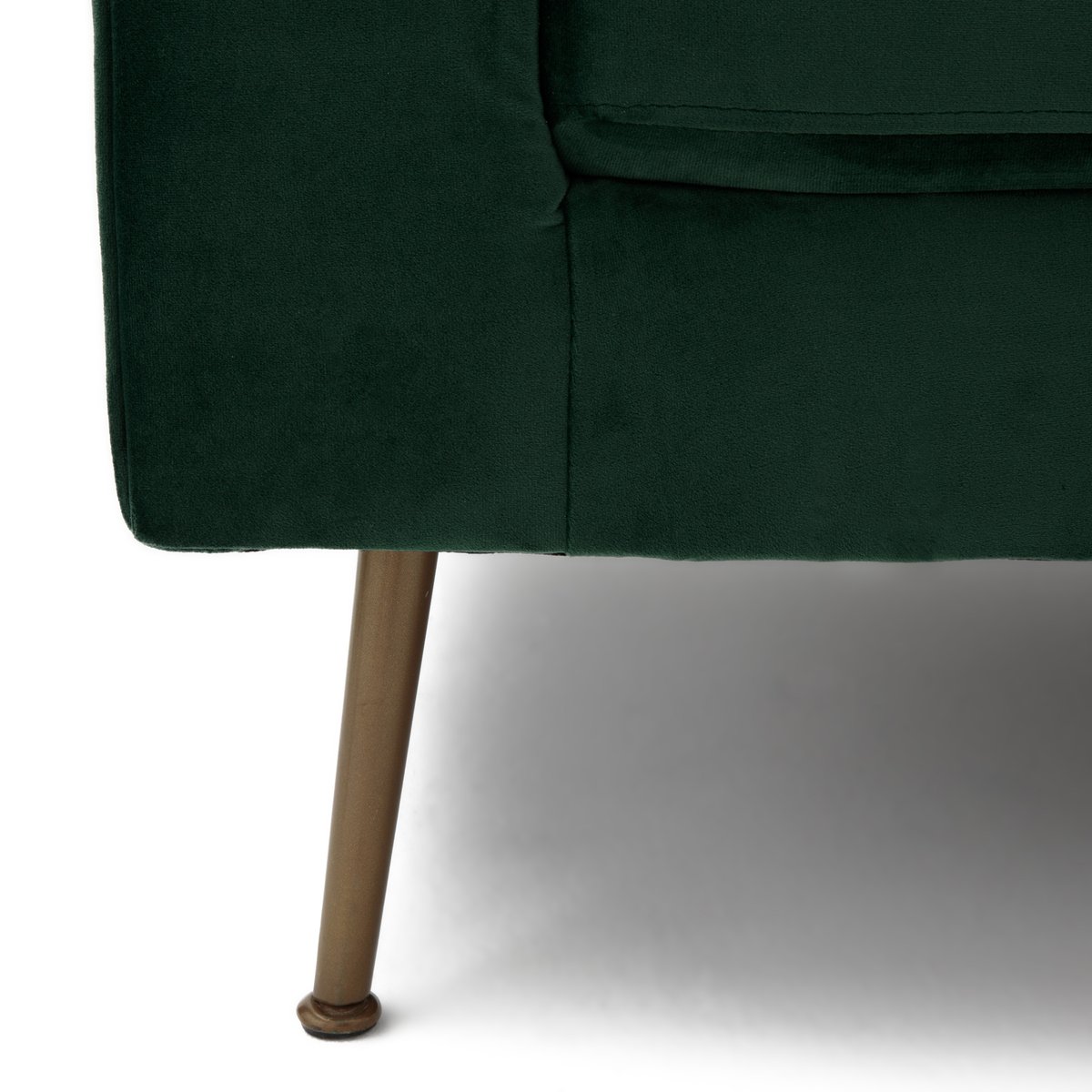 Кресло La Redoute С внутренней обивкой из велюра PANONE 1-мест. зеленый, размер 1-мест. - фото 5
