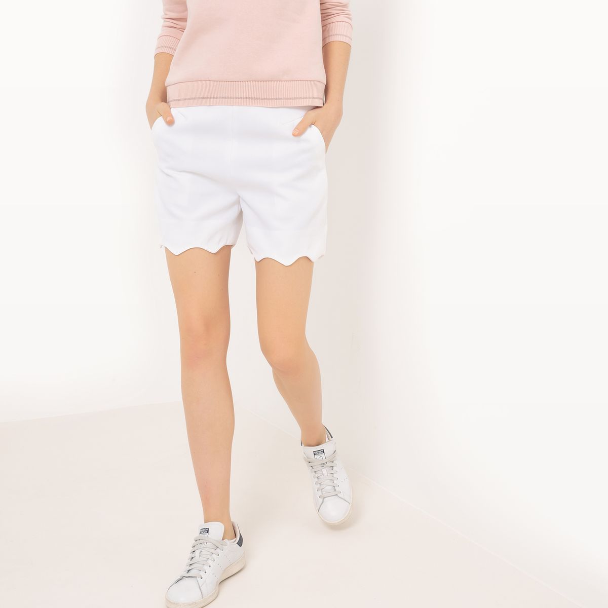 Short avec découpe, festonné - MADEMOISELLE R
