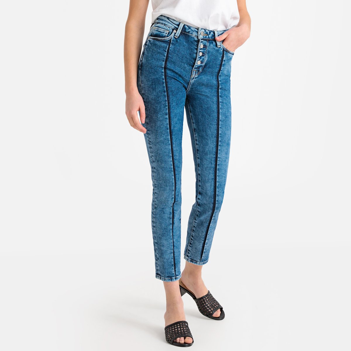 Imagen principal de producto de Vaqueros skinny talle alto DION - Pepe Jeans