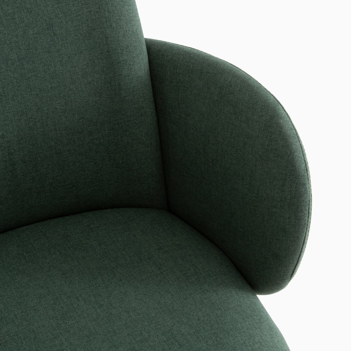 Кресло La Redoute Офисное вращающееся Carina единый размер зеленый - фото 4