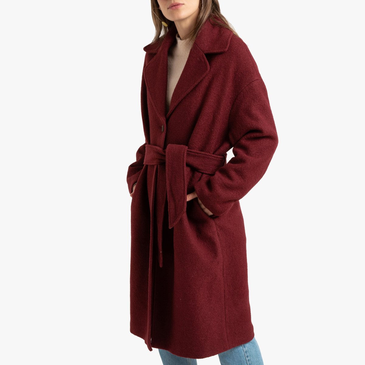 

Пальто La Redoute, Красный, Средней длины 48 (FR) - 54 (RUS) красный