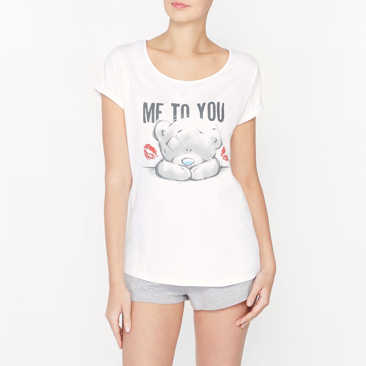 

Пижама с шортами из хлопка Me to You