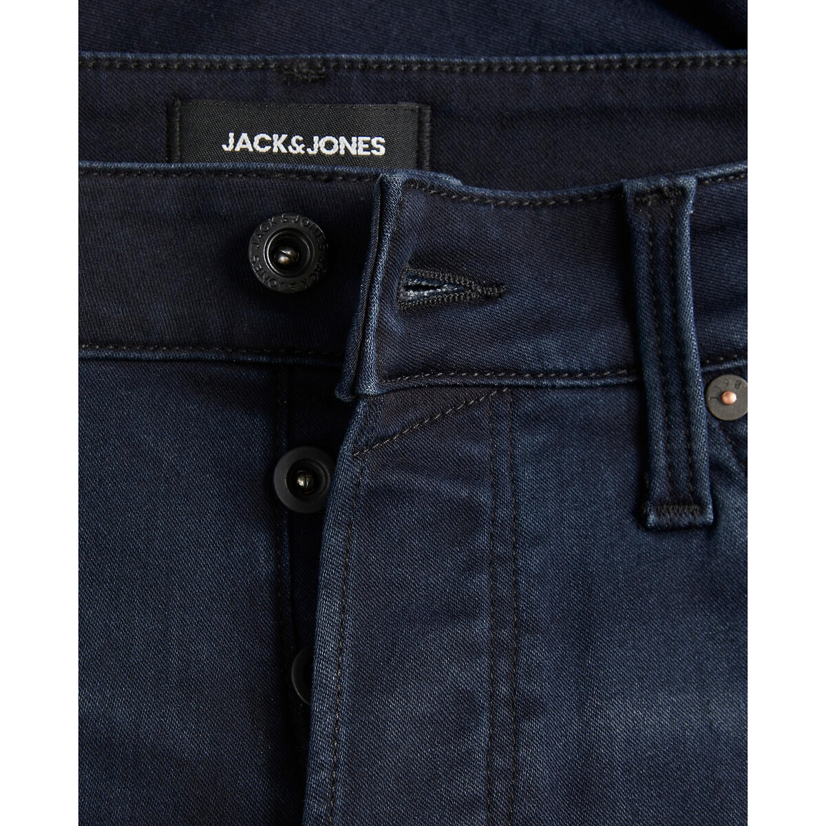 Шорты Из джинсовой ткани Rick L синий LaRedoute, размер L - фото 4