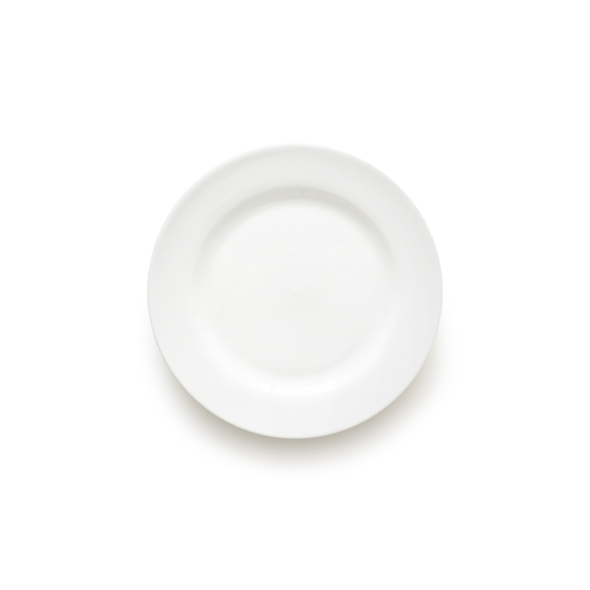 Комплект из четырех десертных тарелок из фарфора Ginny единый размер белый салатница laredoute салатница из фарфора ginny единый размер белый