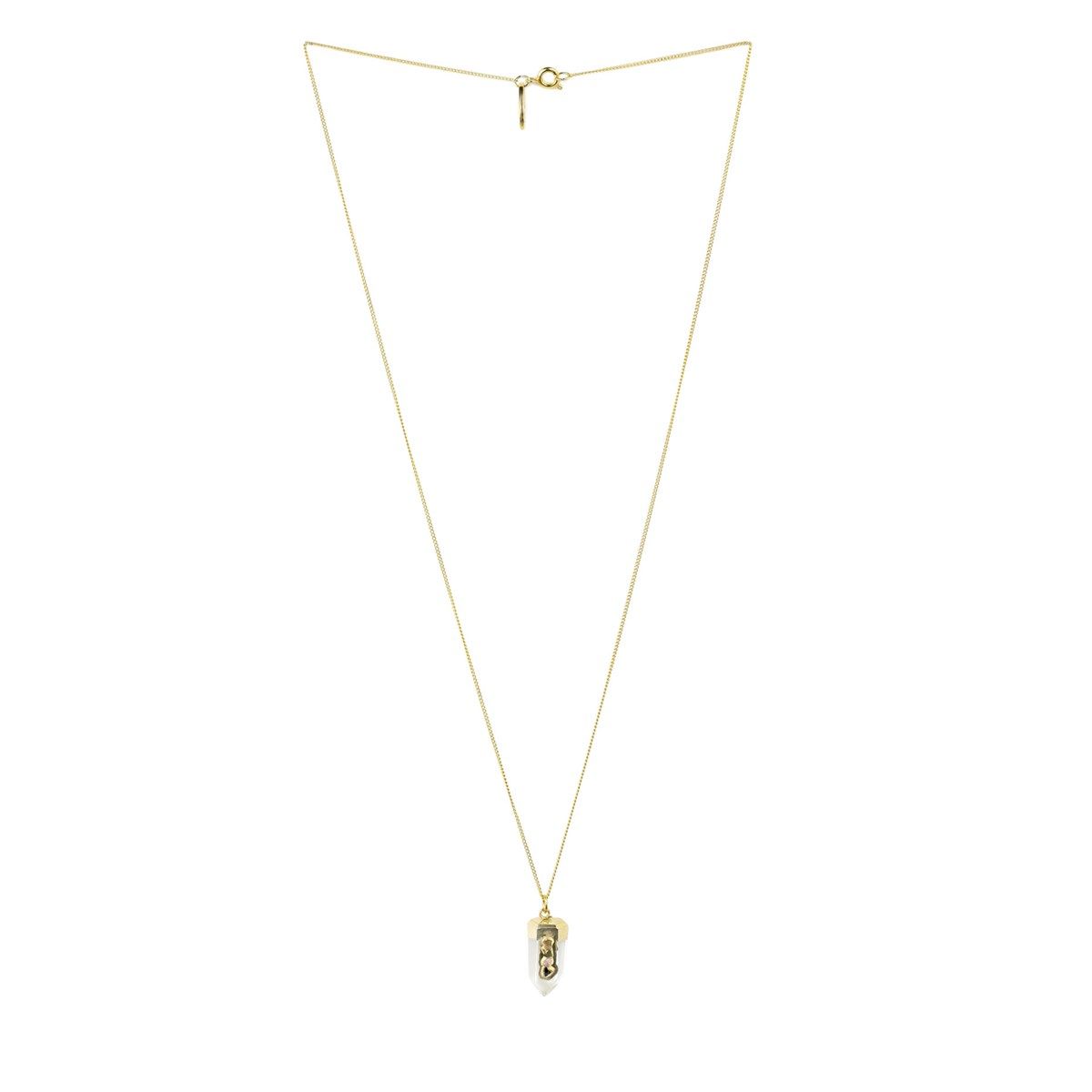 Collier long cristal DITA