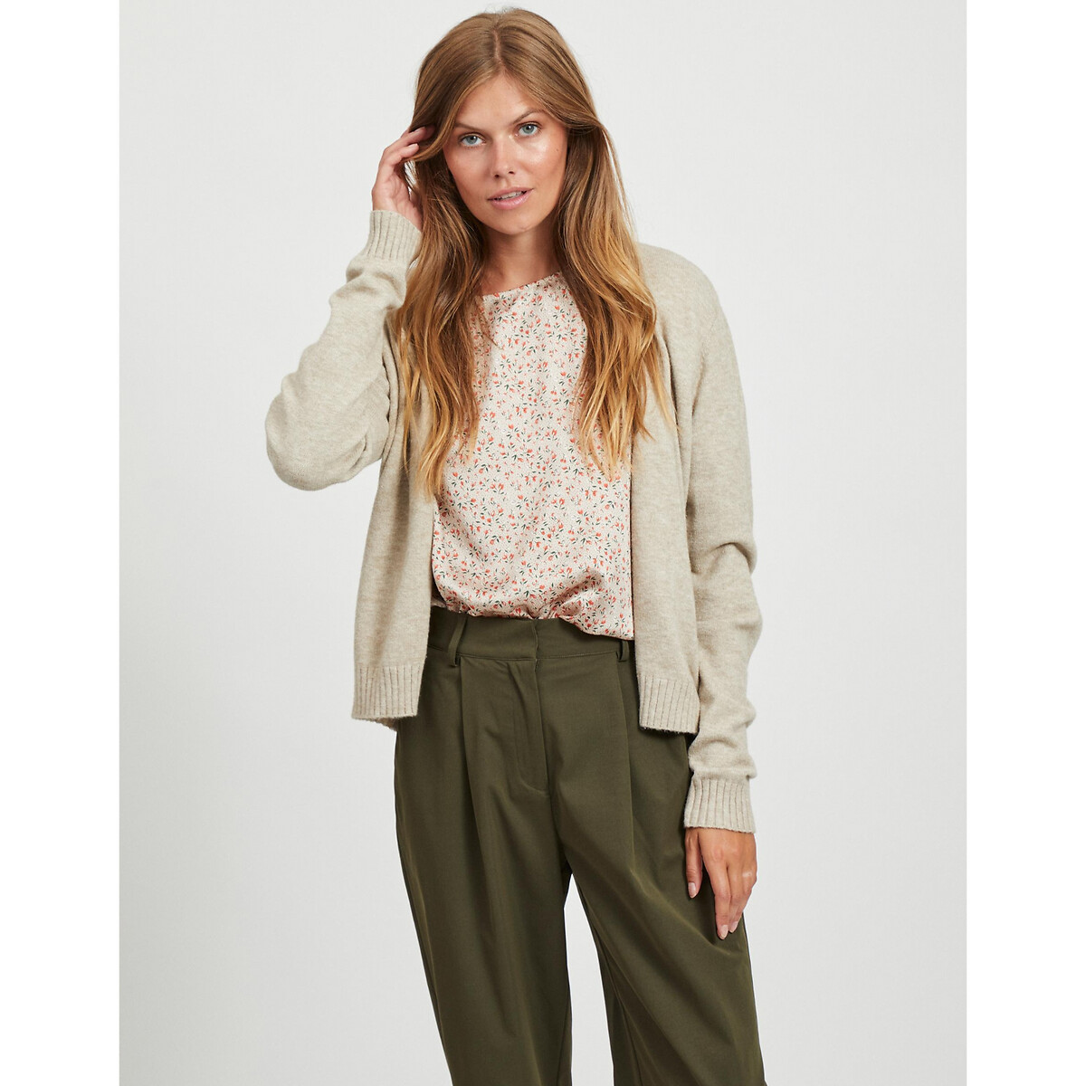 Gilet court sans fermeture