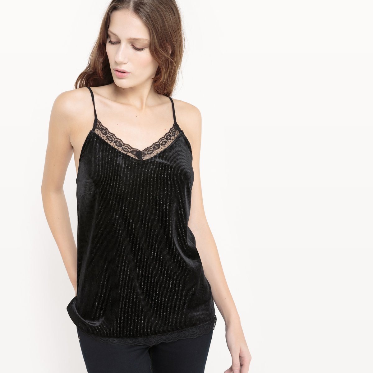 

Топ из кружева VIDAKOTA STRAP TOP