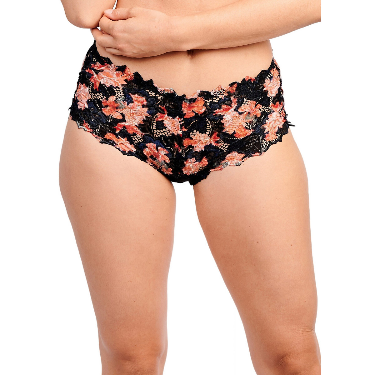 Трусы-слипы LaRedoute Arum Mosaic 50/52 (FR) - 56/58 (RUS) черный бюстгальтер arum mosaic