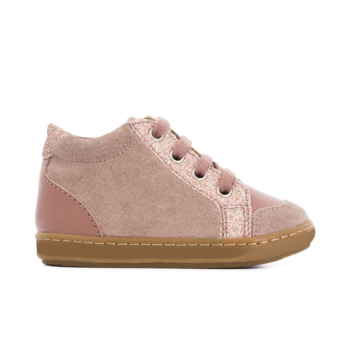 Baskets montantes cuir BOUBA ZIP BOX