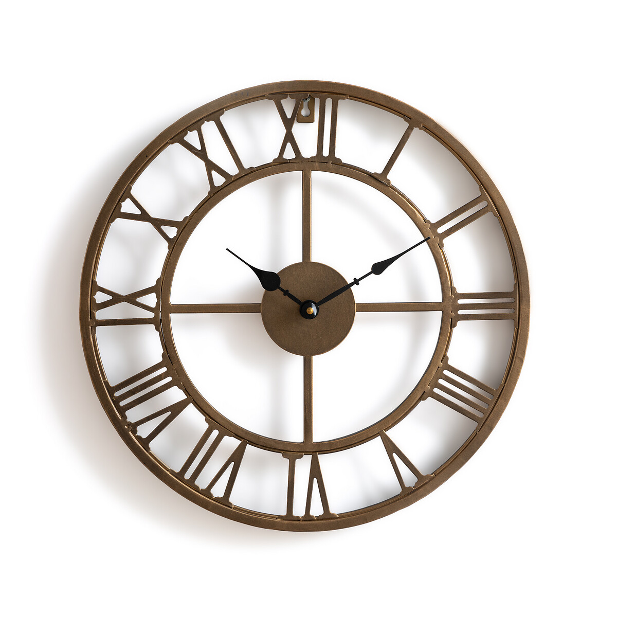 Часы LaRedoute Настенные из металла 40 см Zivos единый размер желтый