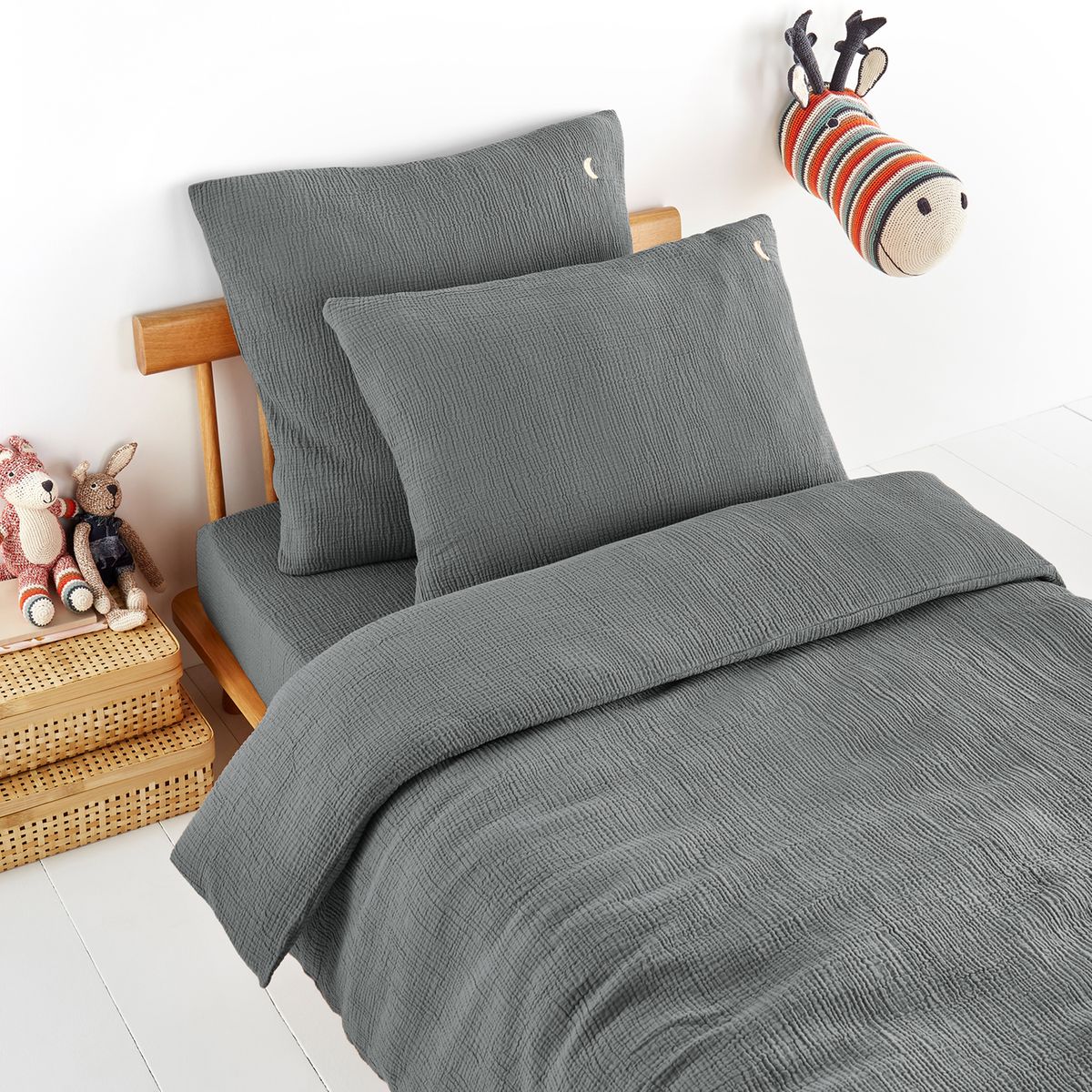 Housse de couette gaze de coton biologique, Cuddly