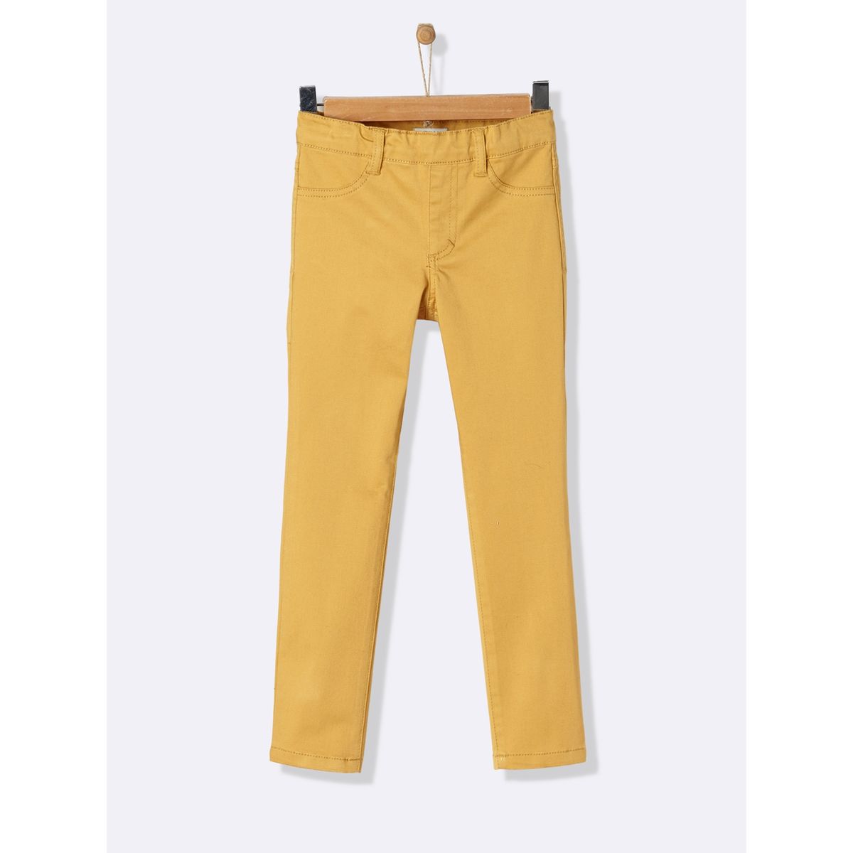 Tregging en satin stretch fille