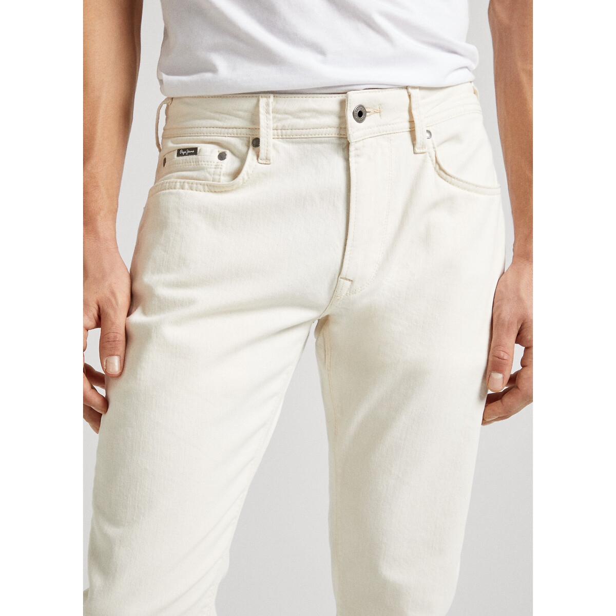 

Джинсы LaRedoute, Белый, Джинсы tapered 36/32 белый