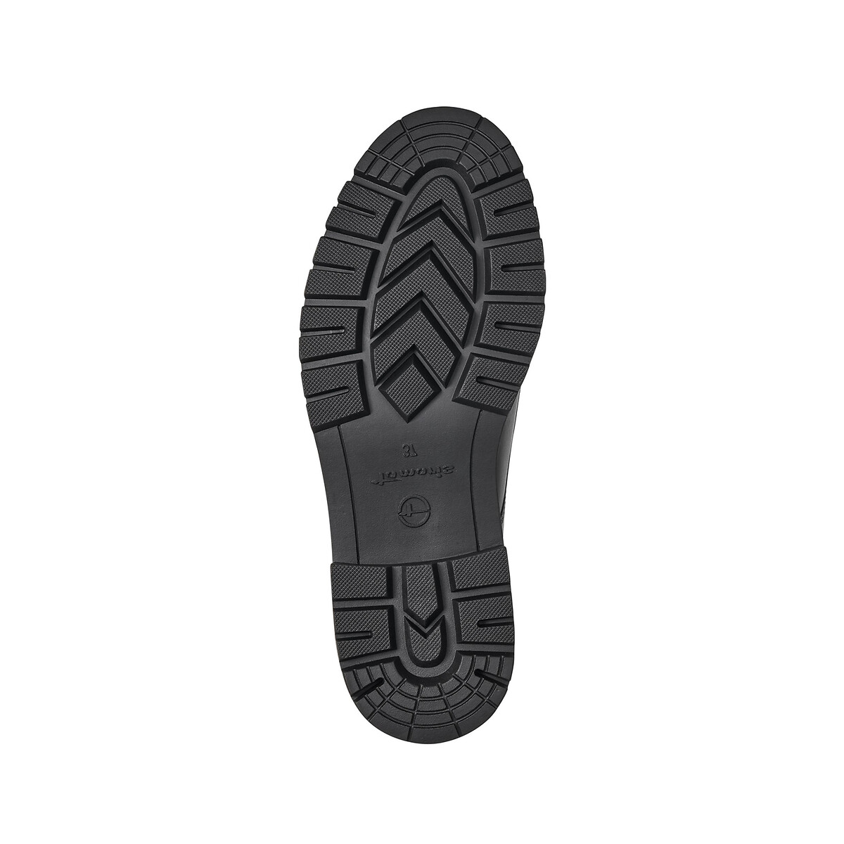 Ботинки-дерби Из кожи 38 черный LaRedoute, размер 38 - фото 5