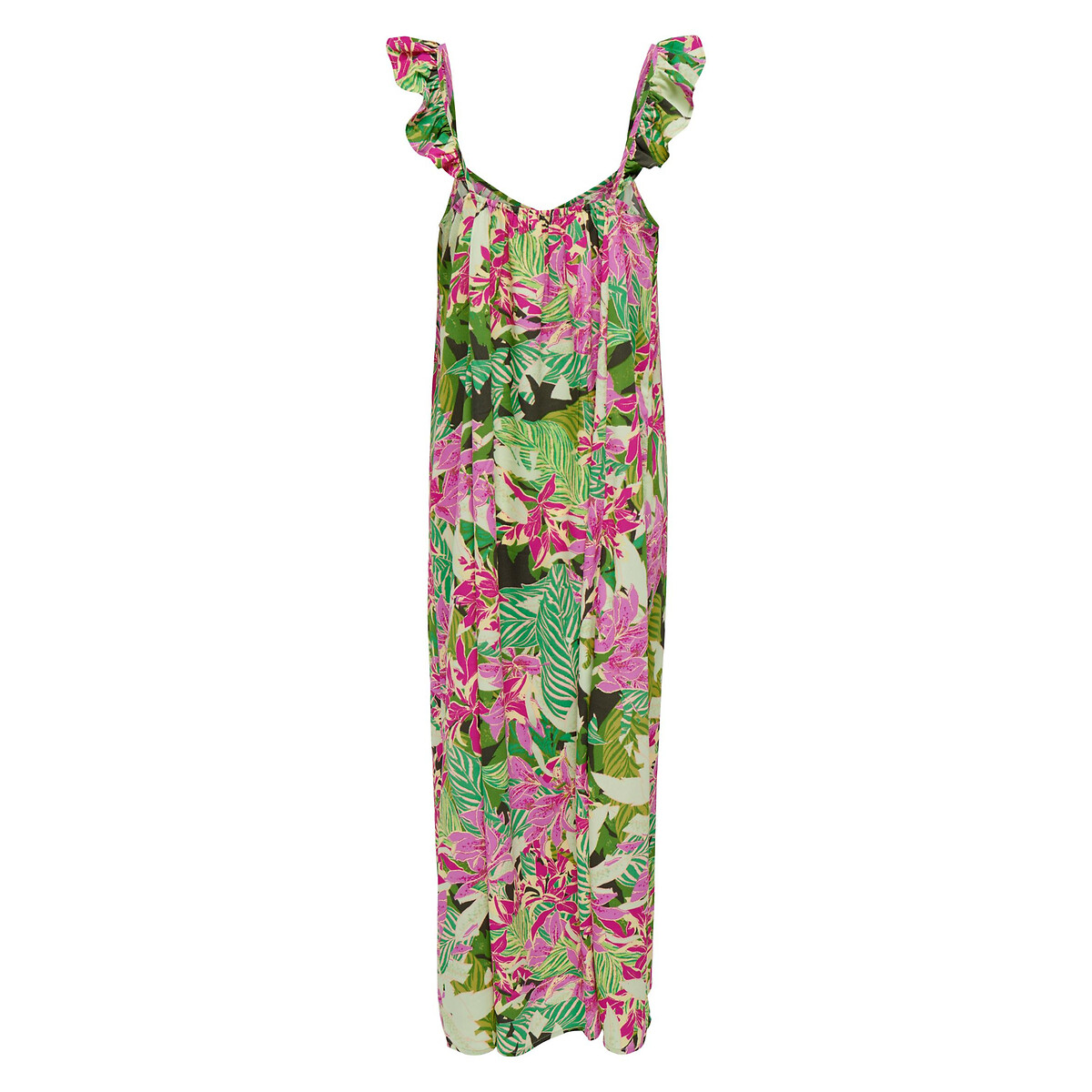 Платье Миди с тропическим принтом L разноцветный LaRedoute, размер L - фото 2