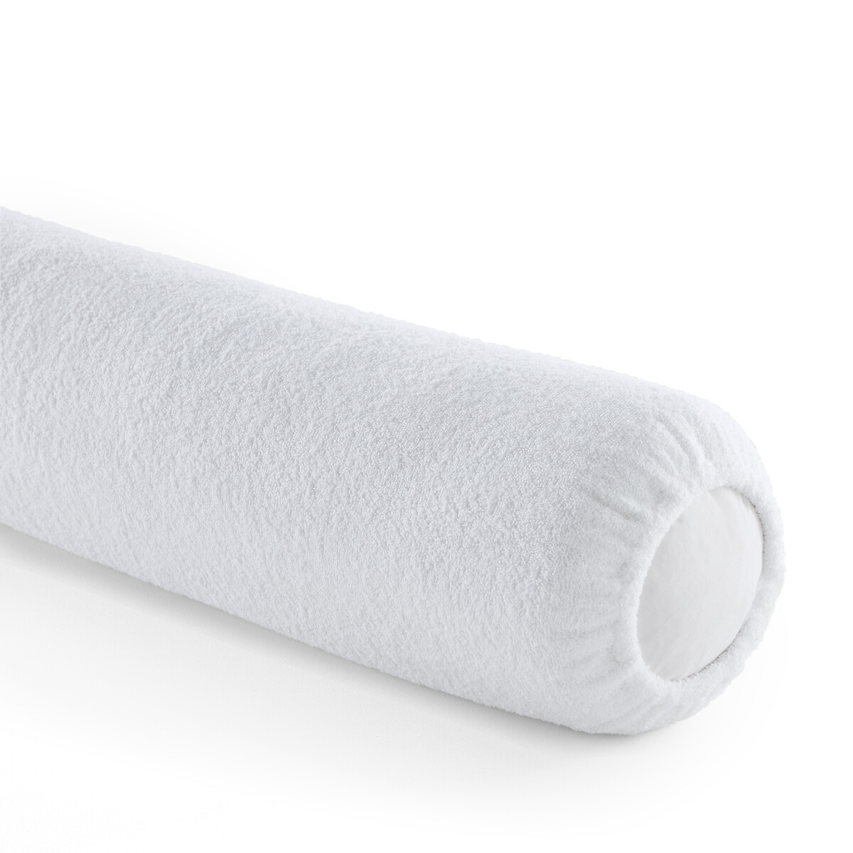 Чехол Защитный на подушку-валик из махровой ткани 100 хлопок длина: 160 см белый