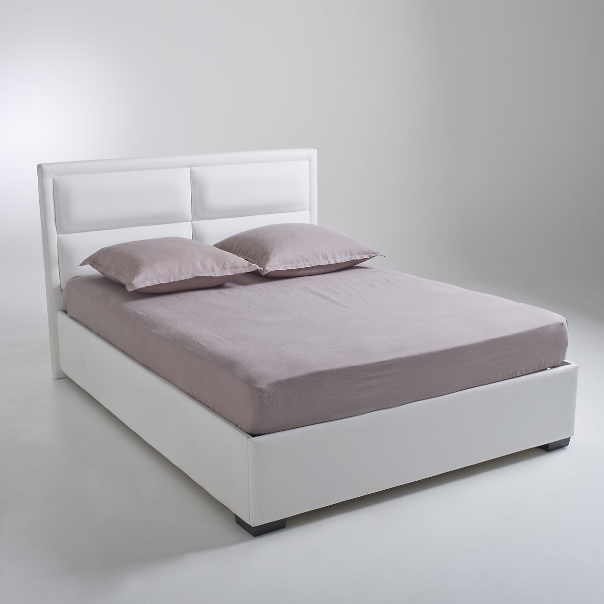 Кровать-сундук La Redoute И изголовьем Blax 140 x 190 см белый, размер 140 x 190 см - фото 1