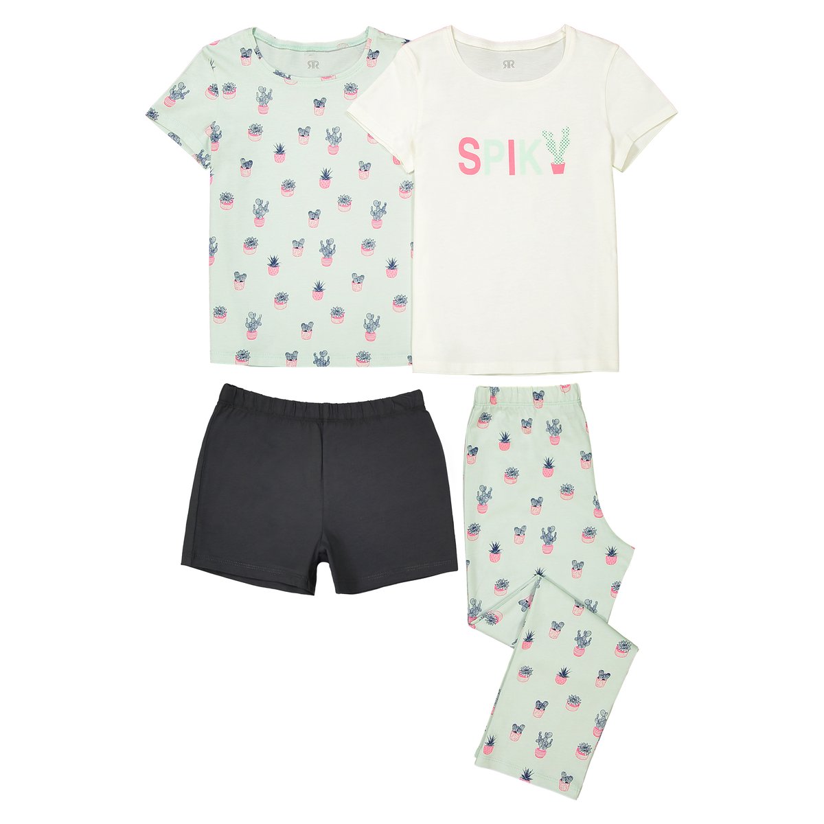 2 пижамы хлопковых, 3-12 лет