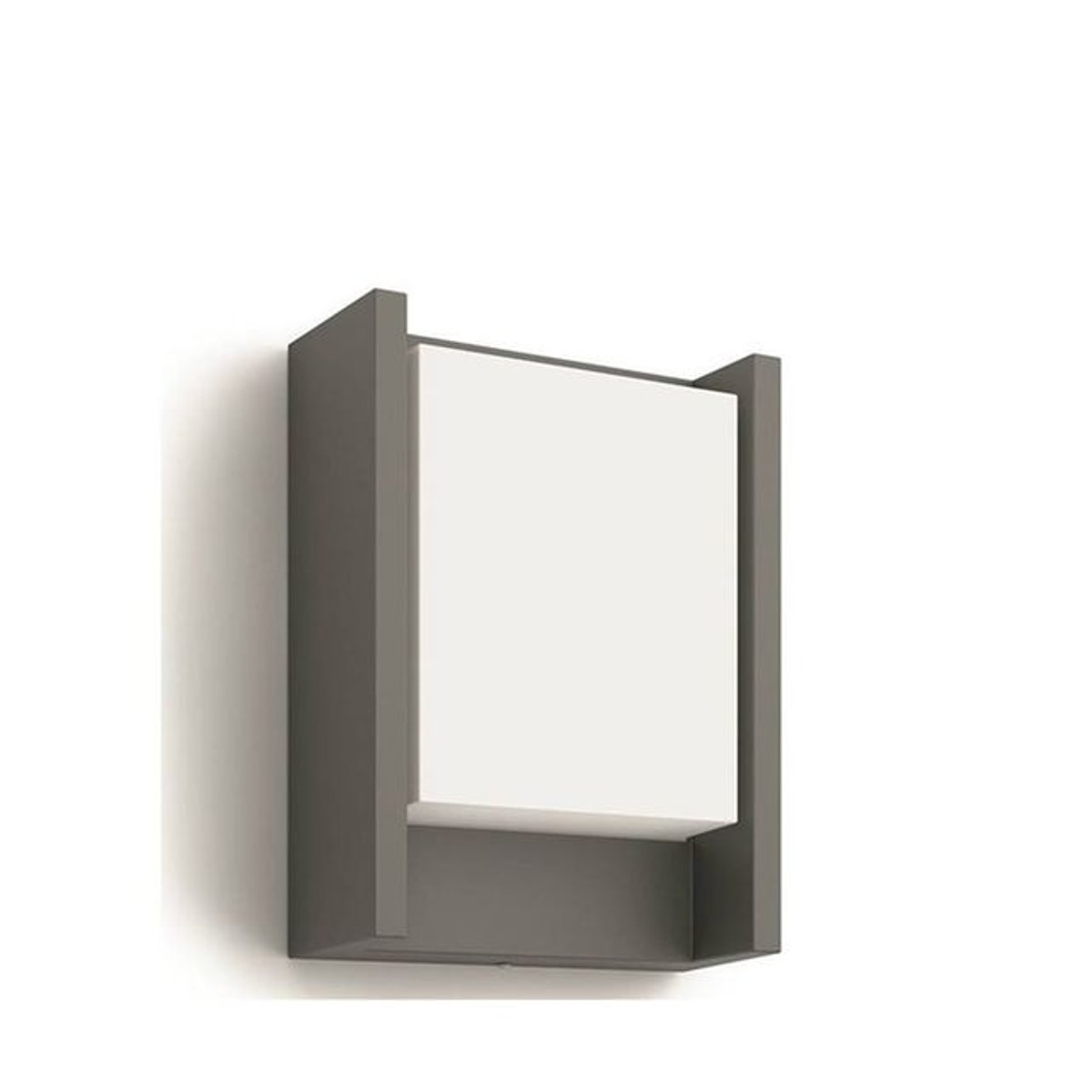 Applique extérieure murale Arbour IP44 LED H22 cm - Anthracite