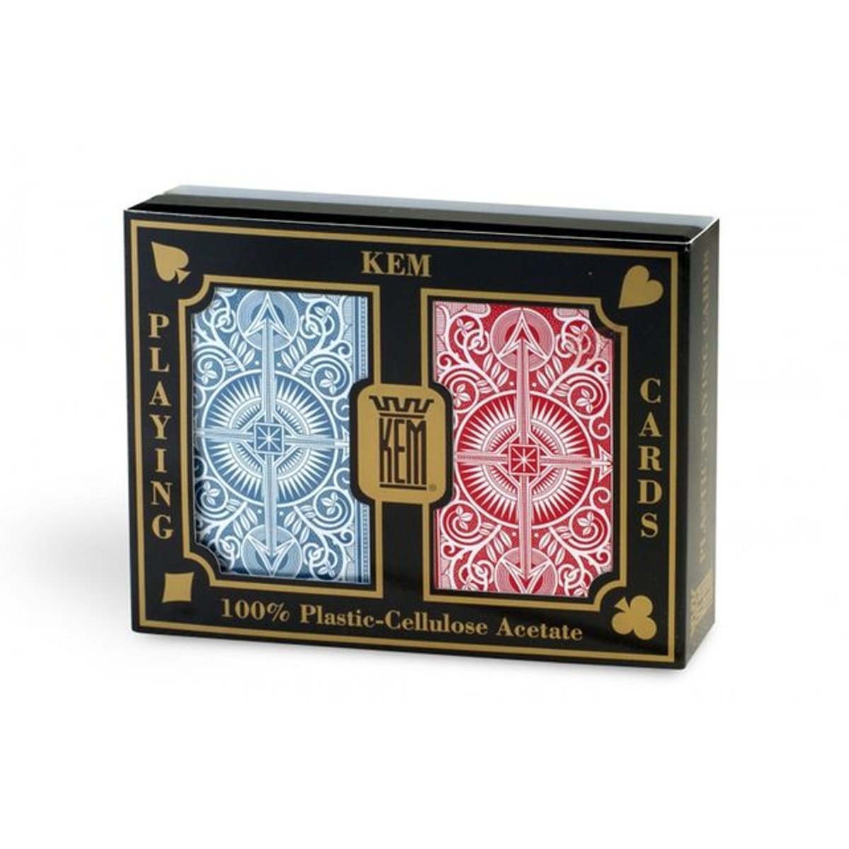 CARTES KEM ARROW POKER JUMBO : 2 JEUX