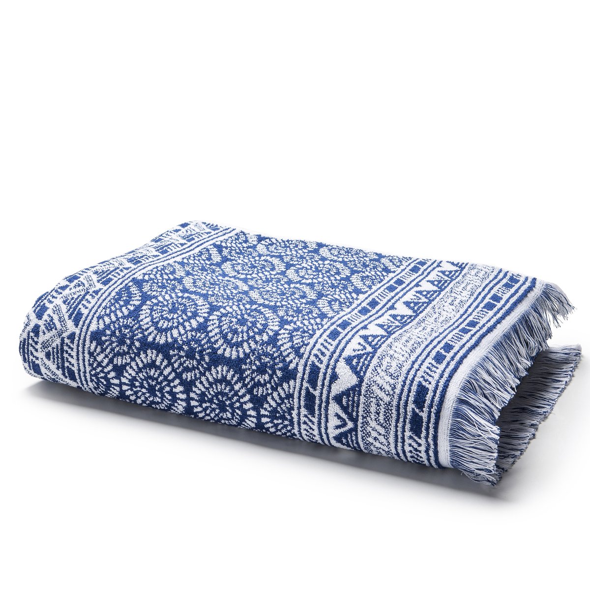

Банное махровое полотенце с жаккардом 500 г/м² AZUL