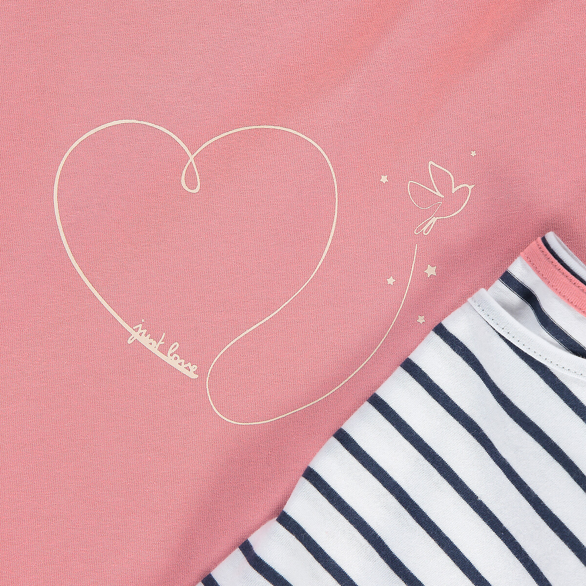 Комплект из  ночных рубашек La Redoute 6 лет - 114 см розовый, размер 6 - фото 2